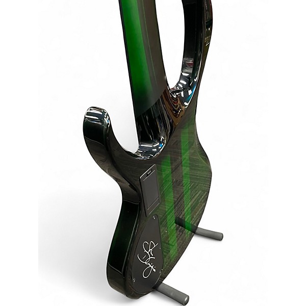 Used Ibanez SDGB1 Dark Moss Burst Electric Bass Guitar