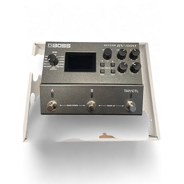 Used 2020s BOSS RV500 Reverb Effect Pedal