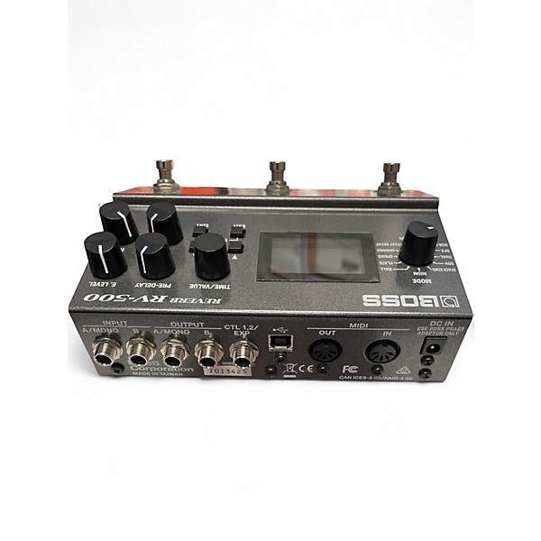 Used 2020s BOSS RV500 Reverb Effect Pedal