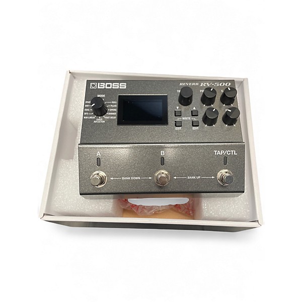 Used 2020s BOSS RV500 Reverb Effect Pedal