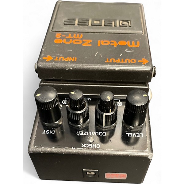 Used 2020s BOSS MT2 Metal Zone Distortion Effect Pedal