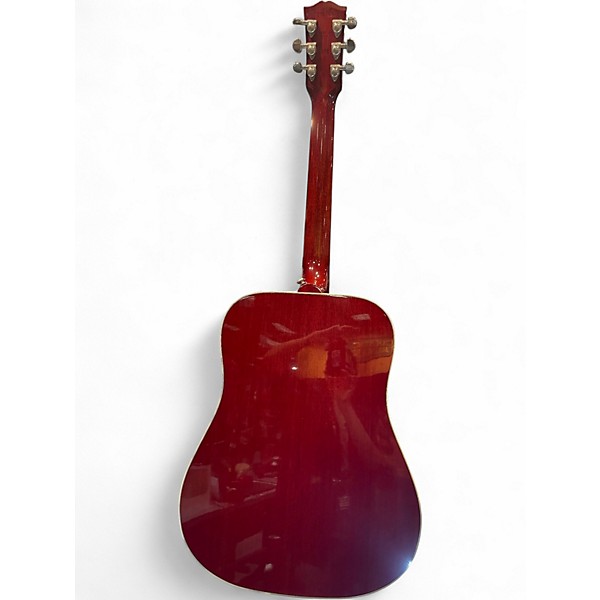 Used Gibson Hummingbird 2 Color Sunburst Acoustic Electric Guitar