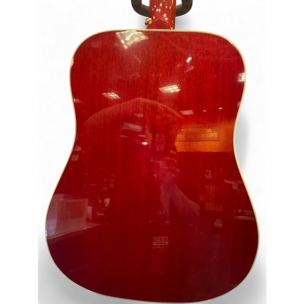 Used Gibson Hummingbird 2 Color Sunburst Acoustic Electric Guitar