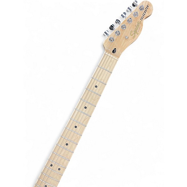 Used Squier Affinity Telecaster Natural Solid Body Electric Guitar