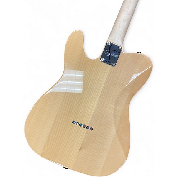 Used Squier Affinity Telecaster Natural Solid Body Electric Guitar