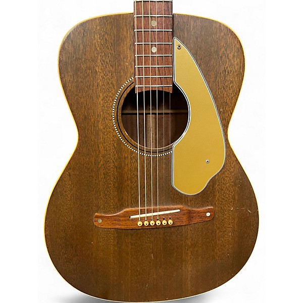 Vintage 1960s Fender Newporter Mahogany Acoustic Guitar