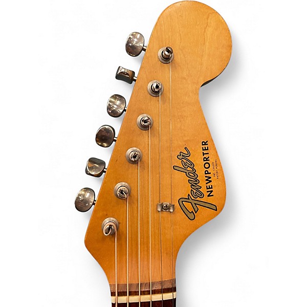 Vintage 1960s Fender Newporter Mahogany Acoustic Guitar