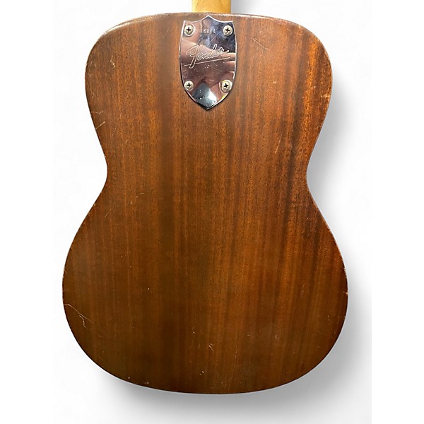 Vintage 1960s Fender Newporter Mahogany Acoustic Guitar