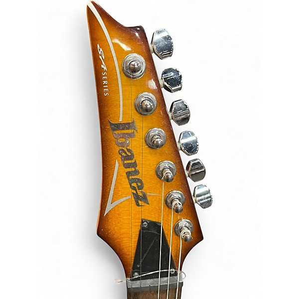 Used Ibanez SA160FML Amber Electric Guitar