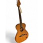 Used Fender highway parlor Natural Acoustic Electric Guitar