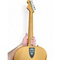 Used Fender highway parlor Natural Acoustic Electric Guitar