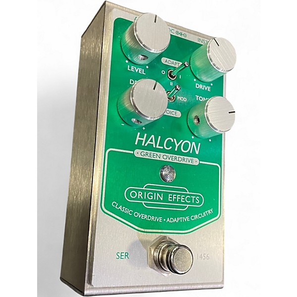 Used Origin Effects HALCYON GREEN OVERDRIVE Effect Pedal