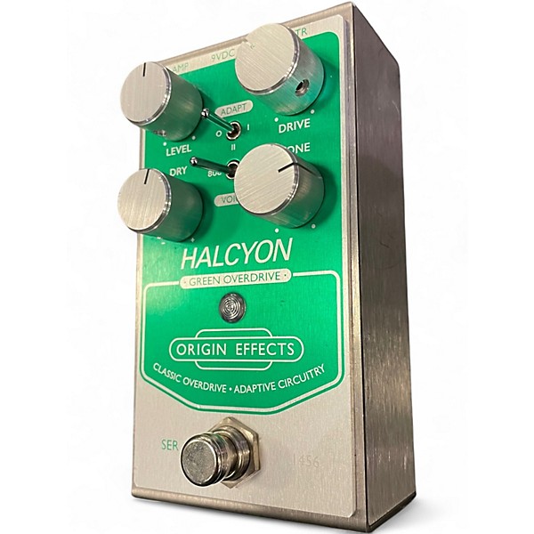 Used Origin Effects HALCYON GREEN OVERDRIVE Effect Pedal