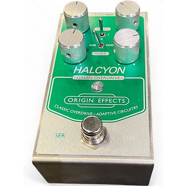 Used Origin Effects HALCYON GREEN OVERDRIVE Effect Pedal