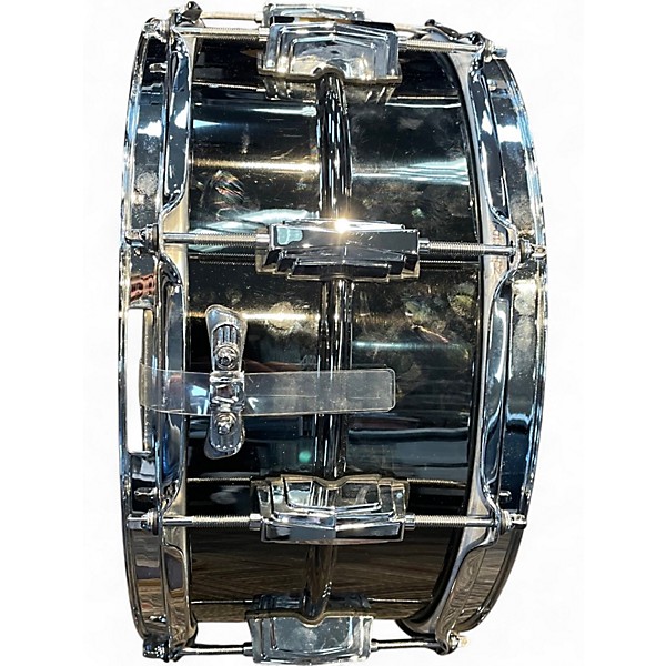 Used Ludwig 14X6.5 Black Beauty Snare BRASS Drum
