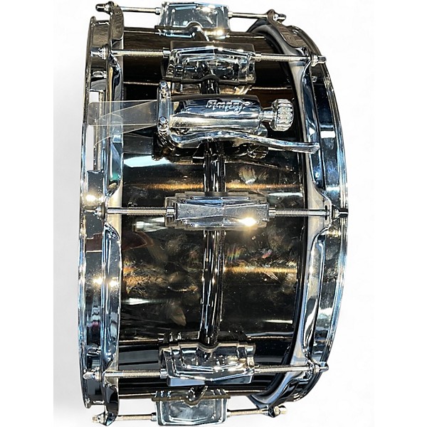 Used Ludwig 14X6.5 Black Beauty Snare BRASS Drum