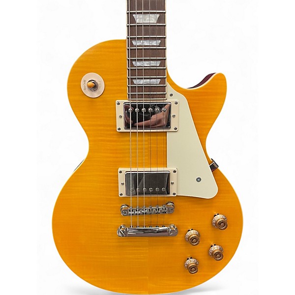 Used Epiphone 1959 Reissue Les Paul Standard Lemonburst Solid Body Electric Guitar