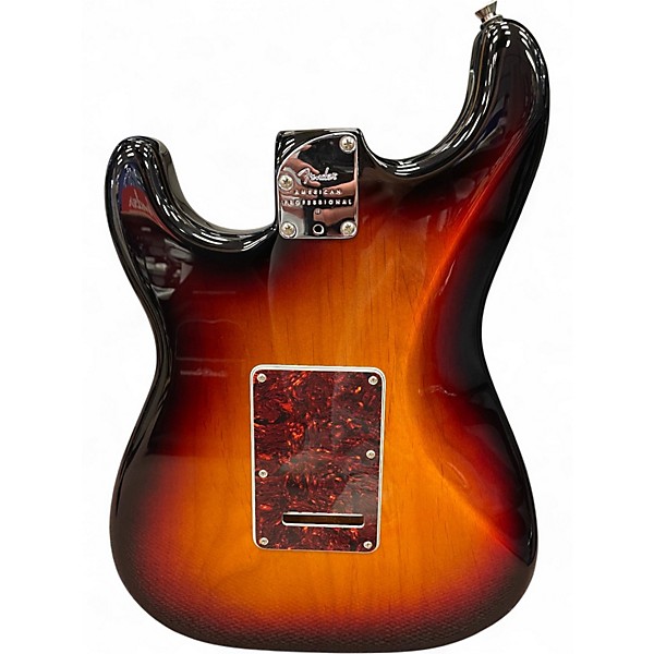 Used Fender American Professional II Stratocaster 3 Color Sunburst Solid Body Electric Guitar