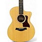 Used 2019 Taylor 214CE Deluxe Natural Acoustic Electric Guitar