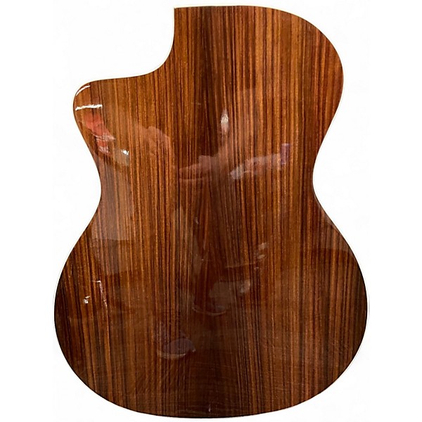 Used 2019 Taylor 214CE Deluxe Natural Acoustic Electric Guitar