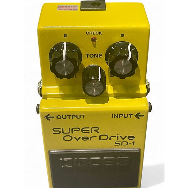 Used BOSS SD1 Super Overdrive Effect Pedal