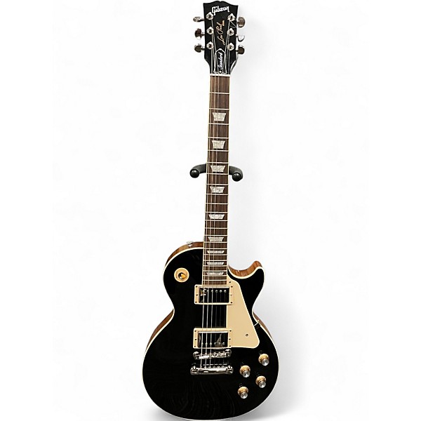 Used 2024 Gibson LES PAUL STANDARD 60'S PLAIN TOP Ebony Solid Body Electric Guitar
