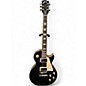 Used 2024 Gibson LES PAUL STANDARD 60'S PLAIN TOP Ebony Solid Body Electric Guitar thumbnail