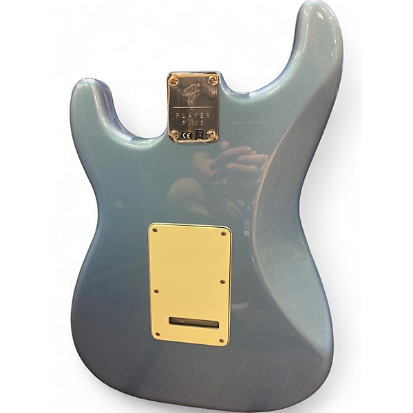 Used Fender Player Plus Stratocaster Blue Solid Body Electric Guitar