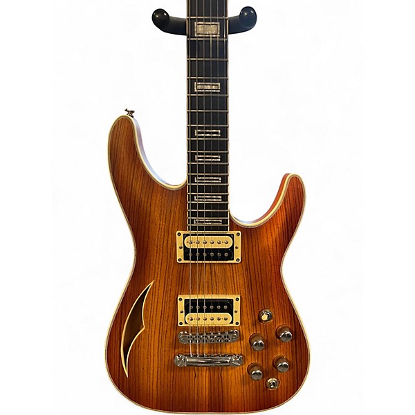 Used Schecter Guitar Research C-1 E/A Classic Faded Vintage Sunburst Hollow Body Electric Guitar