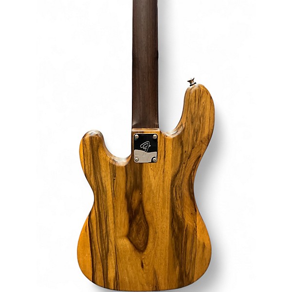 Used Warmoth CUSTOM P BASS Korina Electric Bass Guitar