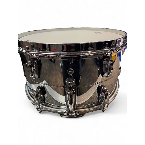 Used Gretsch Drums 13in GB4163S Brooklyn Chrome over Steel 7x13 Chrome Silver Drum