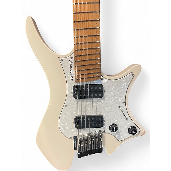 Used strandberg Boden Classic 7 White Solid Body Electric Guitar