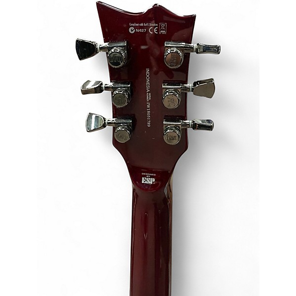 Used ESP EC1000 Black Cherry Solid Body Electric Guitar