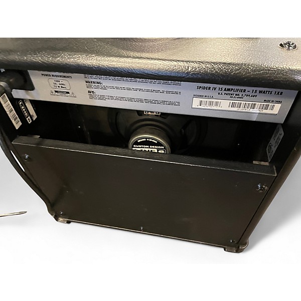 Used Line 6 Spider IV 15W 1X8 Guitar Combo Amp