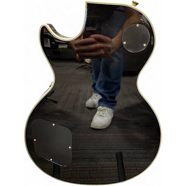 Used Epiphone Les Paul Custom Ivory Solid Body Electric Guitar