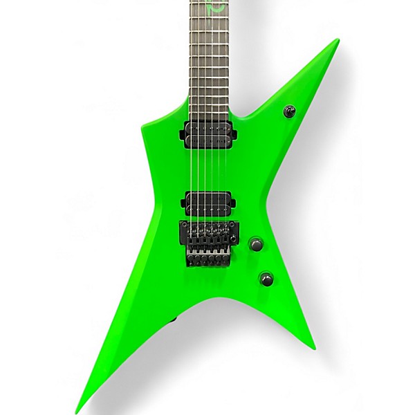 Used Solar Guitars X2.6FRGN+ Neon Green Solid Body Electric Guitar