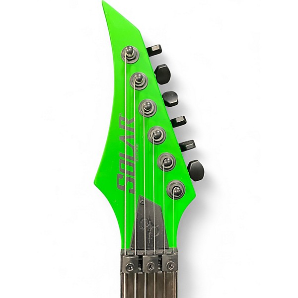 Used Solar Guitars X2.6FRGN+ Neon Green Solid Body Electric Guitar
