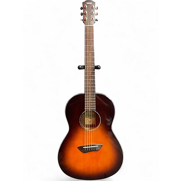 Used Yamaha CSF1M Parlor Tobacco Brown Sunburst Acoustic Electric Guitar