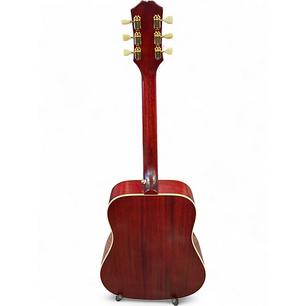 Used Epiphone Hummingbird Aged cherry Sunburst Acoustic Guitar