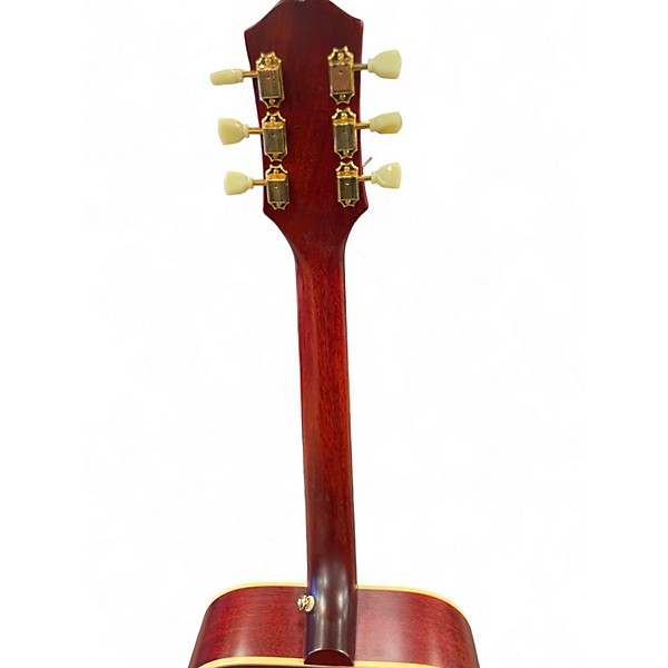 Used Epiphone Hummingbird Aged cherry Sunburst Acoustic Guitar