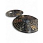 Used MEINL 14in classic custom dark hi hat Cymbal