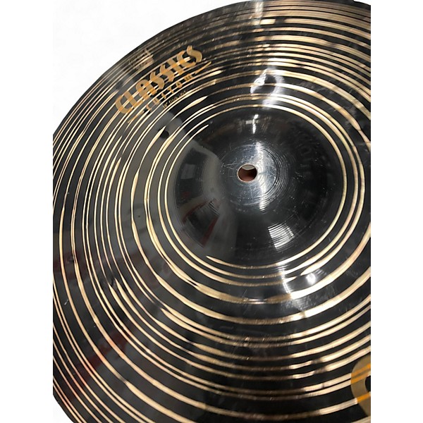 Used MEINL 16in CLASSIC CUSTOM DARK CRASH Cymbal