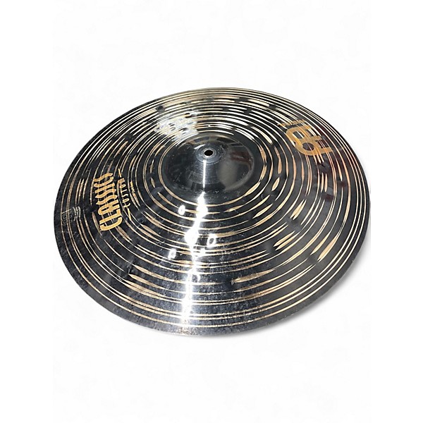 Used MEINL 18in CLASSIC CUSTOM DARK CRASH Cymbal