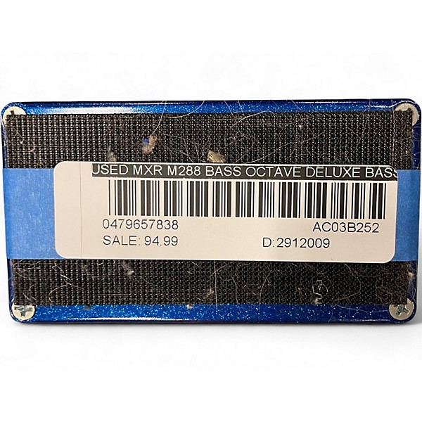 Used MXR M288 Bass Octave Deluxe Bass Effect Pedal