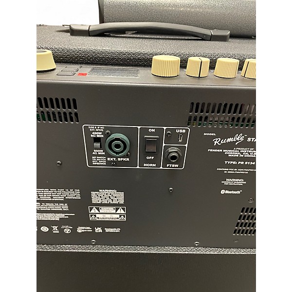 Used Fender RUMBLE 800 STAGE Bass Combo Amp