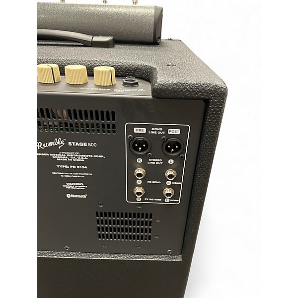 Used Fender RUMBLE 800 STAGE Bass Combo Amp