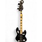 Used Fender Contemporary Active Jazz Bass Black Electric Bass Guitar thumbnail