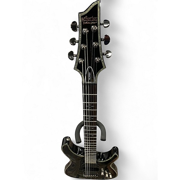 Used Schecter Guitar Research Hellraiser C1 Black Cherry Solid Body Electric Guitar