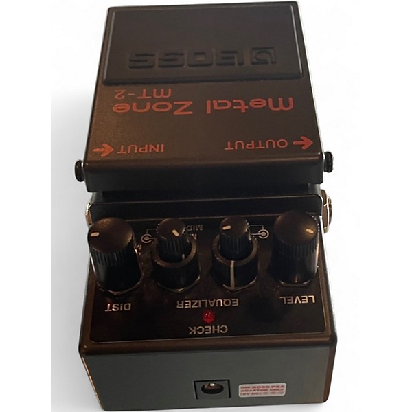 Used BOSS MT2 Metal Zone Distortion Effect Pedal