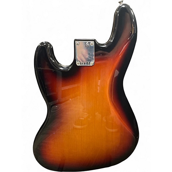 Used Fender Vintera 70s Jazz Bass 3 Tone Sunburst Electric Bass Guitar